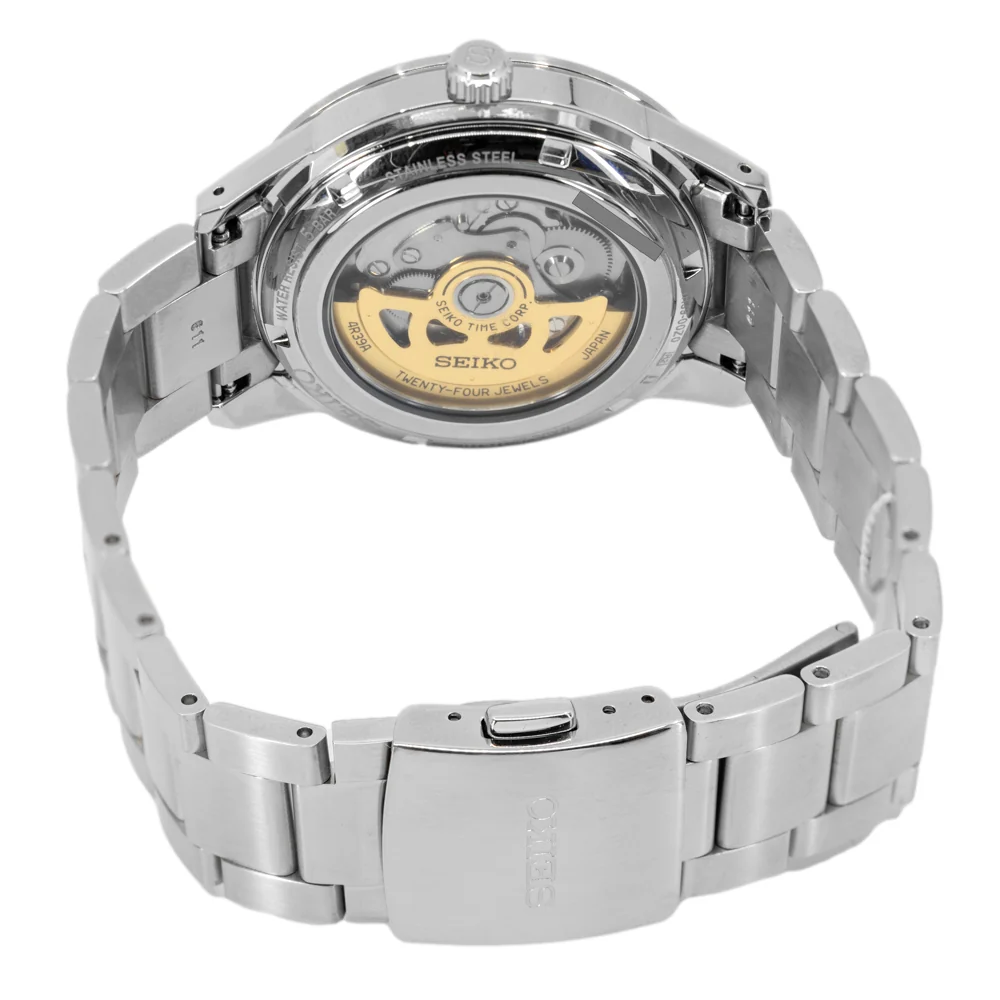 Seiko Men's SSA423J1 Open Balance White Dial Watch - Image 5