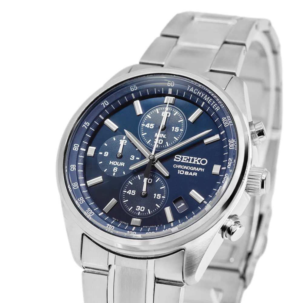 Seiko Men's SSB377P1 Discover More Quartz Chronograph - Image 10