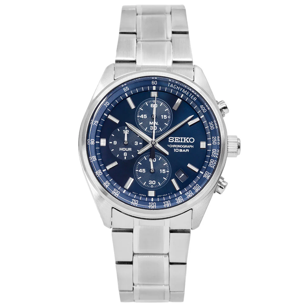 Seiko Men's SSB377P1 Discover More Quartz Chronograph - Image 2