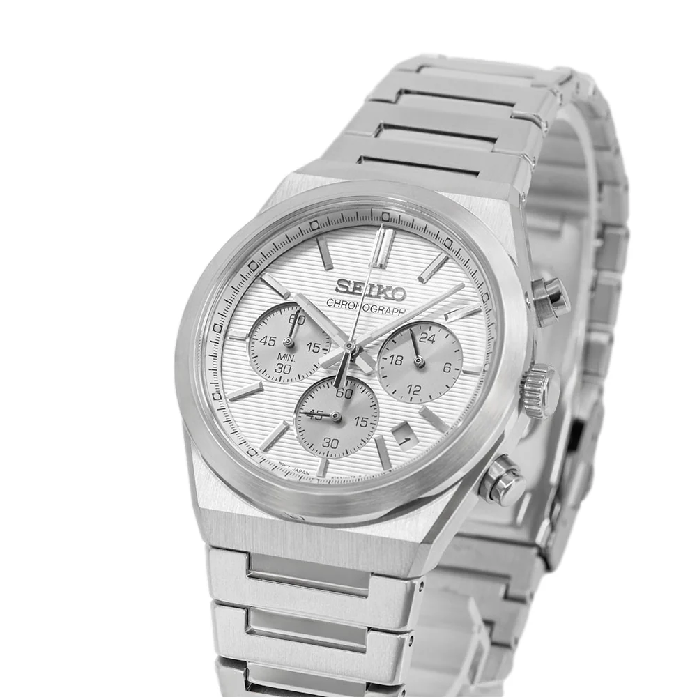 Seiko Men's SSB451P1 Classic 1970 Chrono Quartz - Image 10