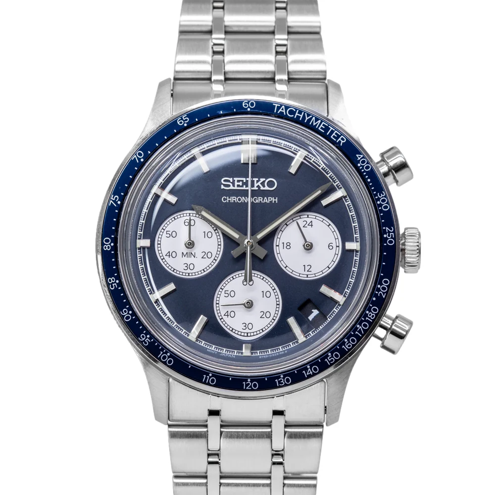 Seiko Men's SSB477P1 Sport 38mm Quartz Chronograph - Image 2