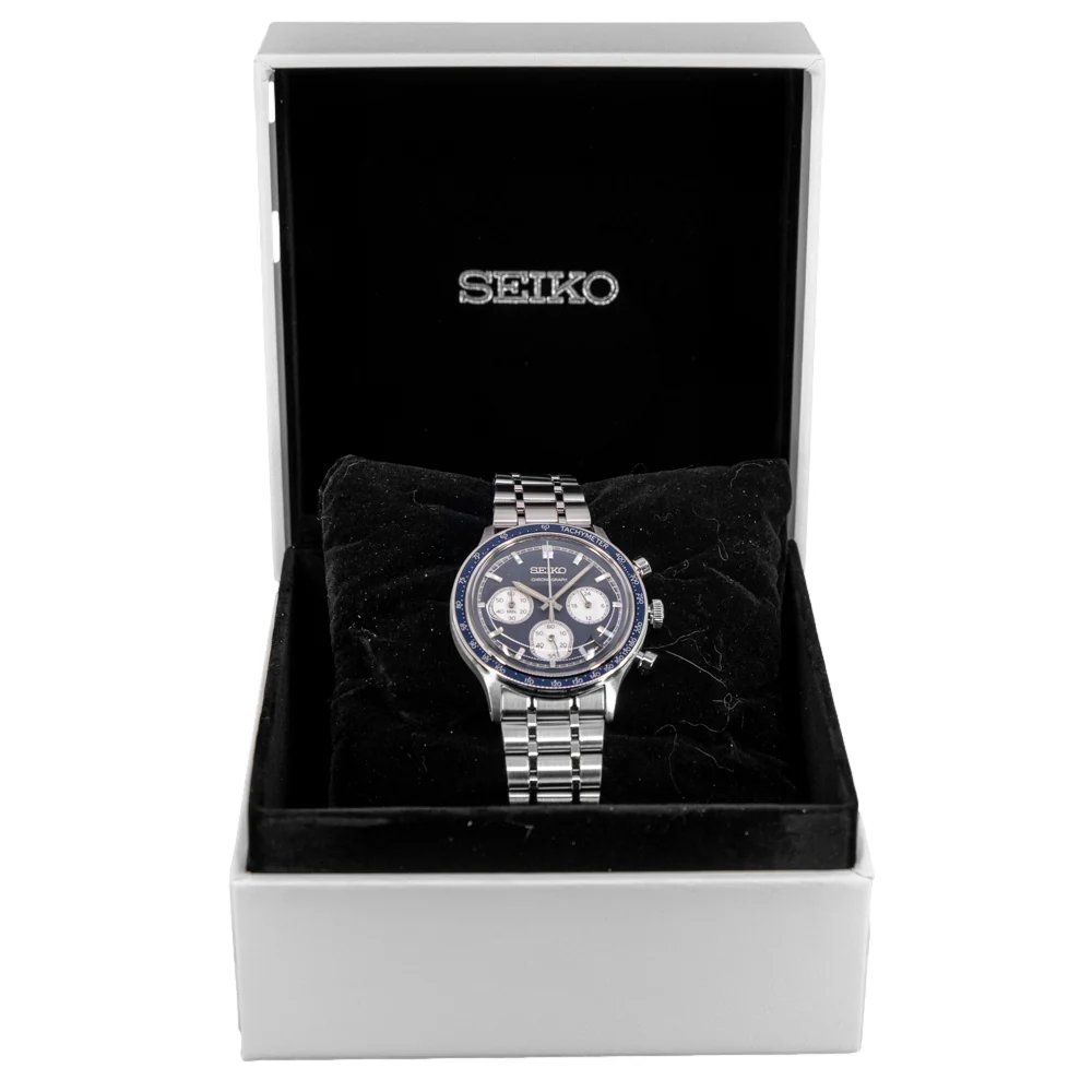 Seiko Men's SSB477P1 Sport 38mm Quartz Chronograph - Image 8