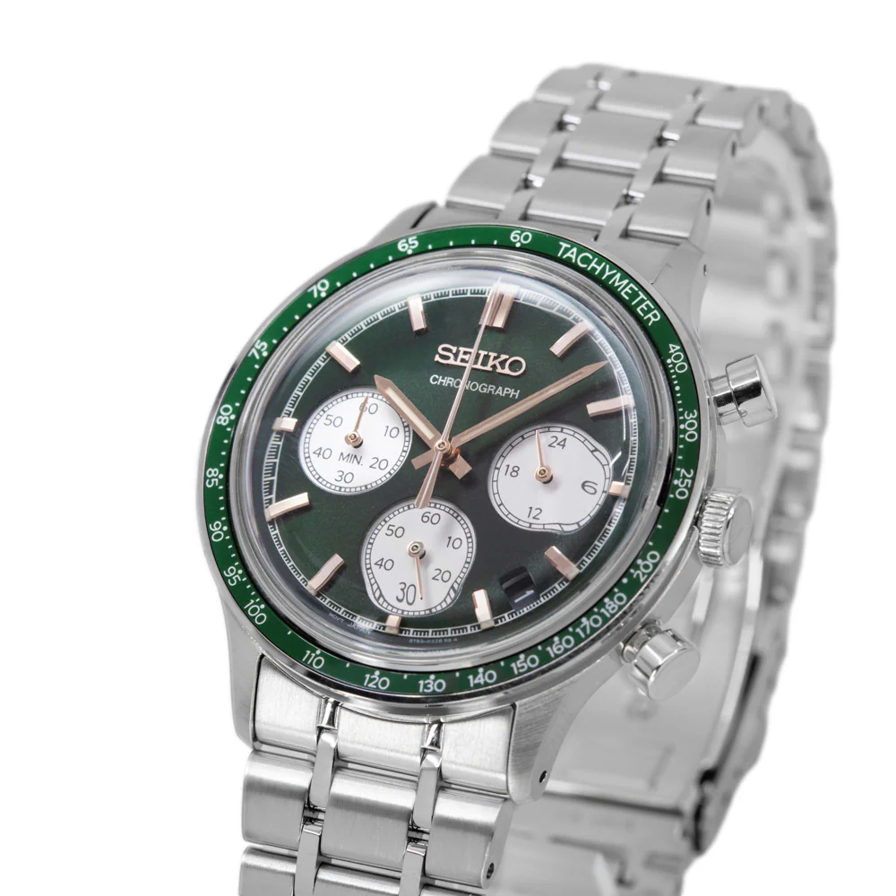 Seiko Men's SSB481P1 Sport 38mm Quartz Chronograph - Image 10