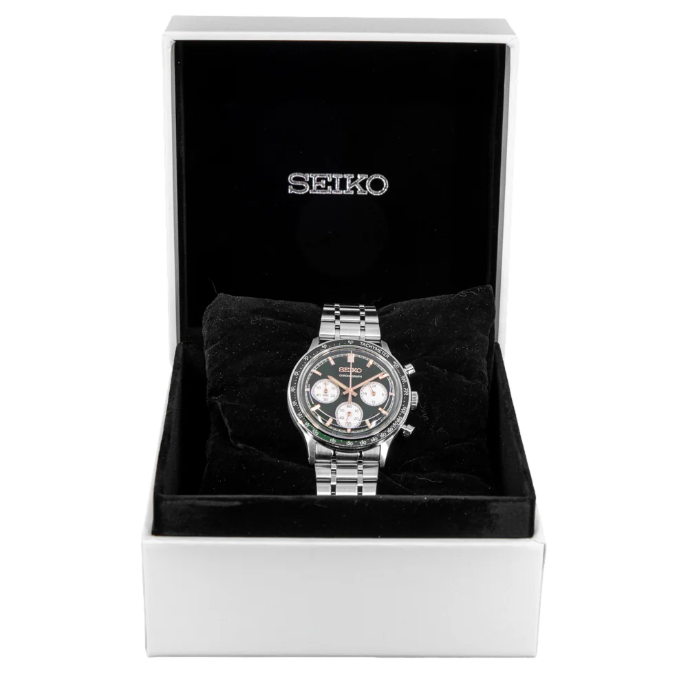 Seiko Men's SSB481P1 Sport 38mm Quartz Chronograph - Image 8
