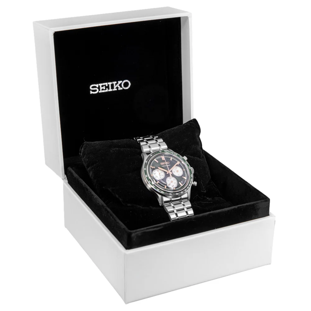Seiko Men's SSB481P1 Sport 38mm Quartz Chronograph - Image 9