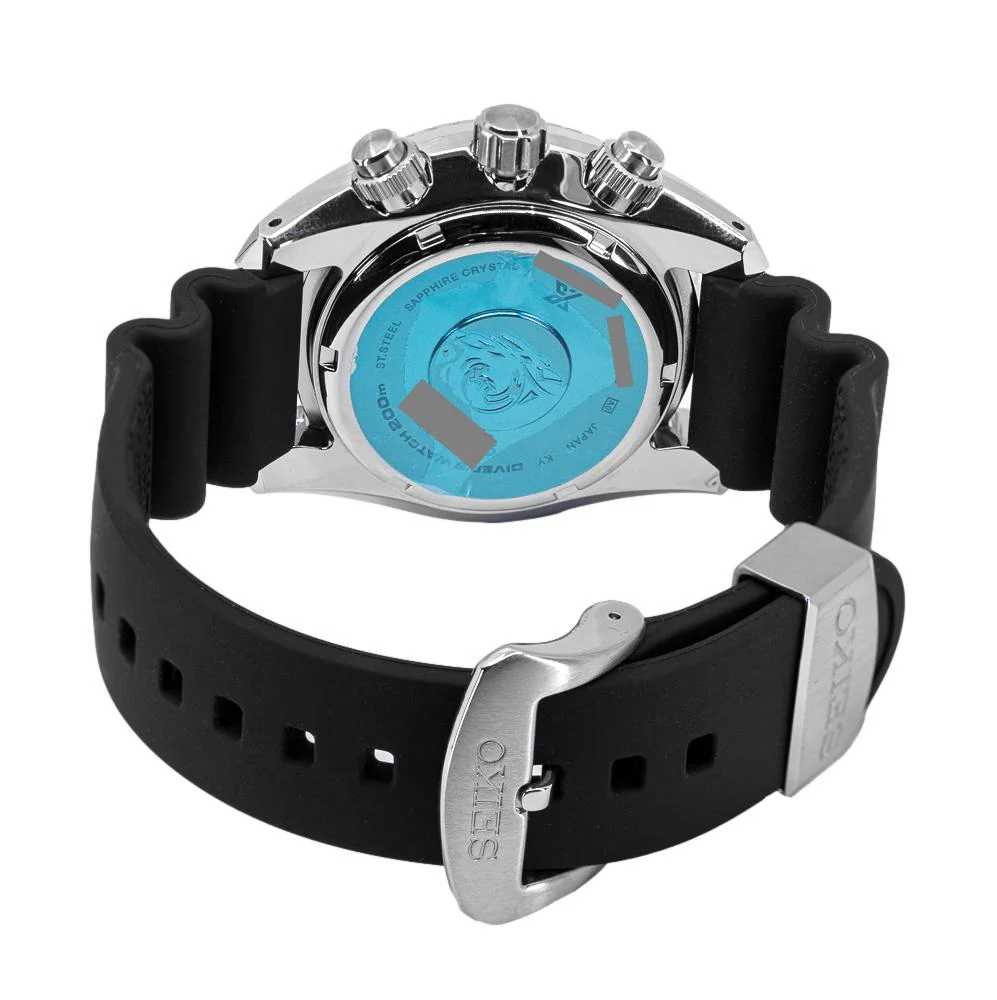 Seiko Men's SSC759J1 Prospex Blue Dial Solar Watch - Image 4
