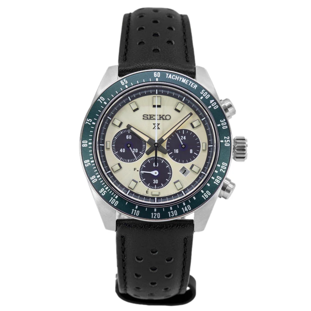Seiko Men's SSC943P1 Prospex Speedtimer Solar Chrono - Image 2
