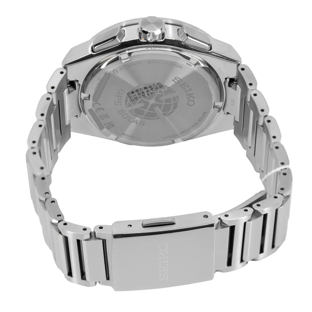 Seiko Men's SSH107J1 Astron Quartz GPS Solar - Image 5