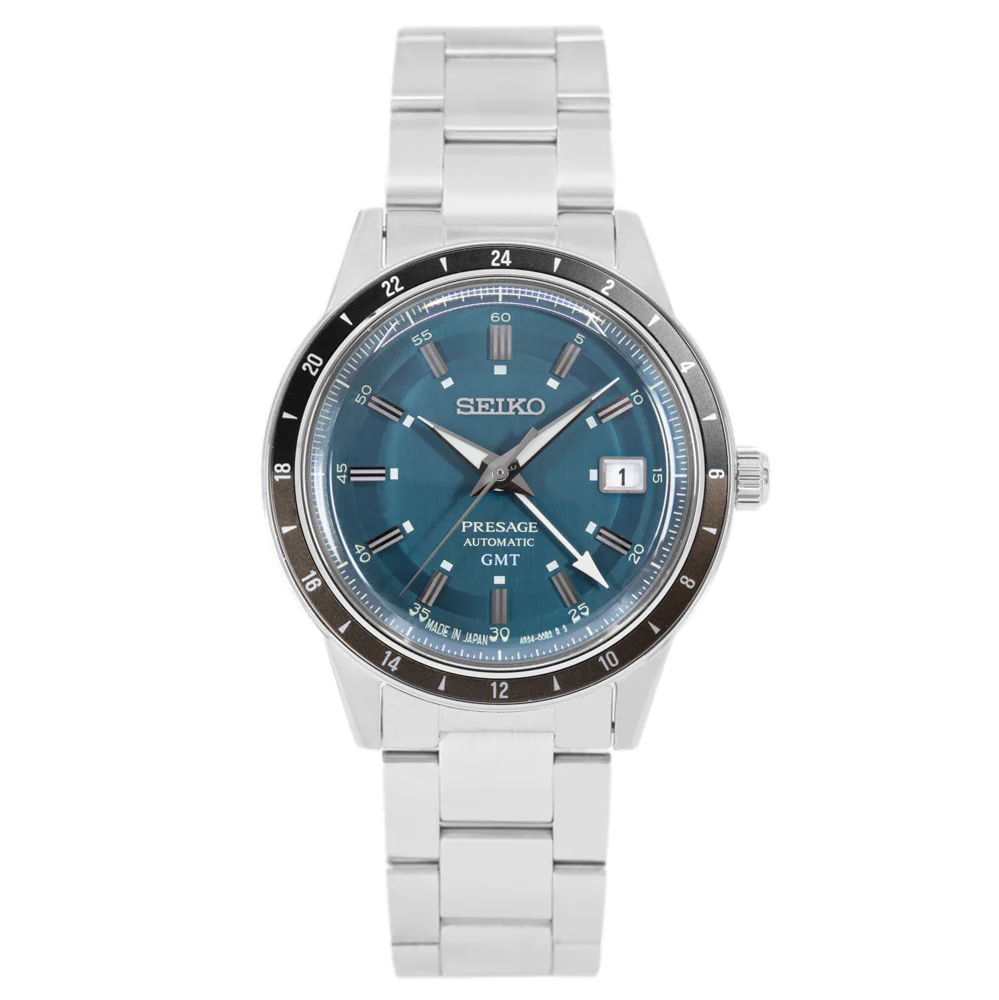 Seiko Men's SSK009J1 Presage Style 60's Auto GMT - Image 3