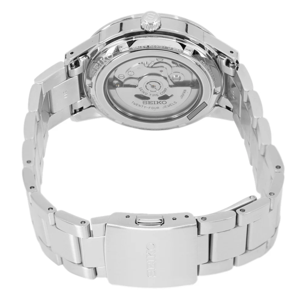 Seiko Men's SSK009J1 Presage Style 60's Auto GMT - Image 5