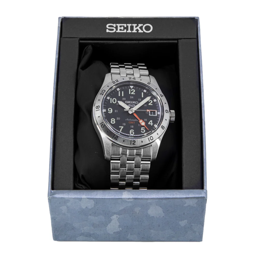 Seiko Men's SSK023K1 5 Sports Automatic GMT - Image 8