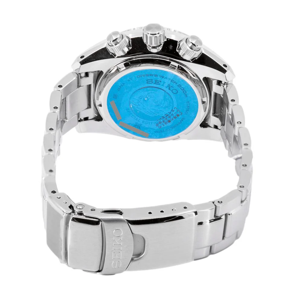 Seiko SSC795J1 Prospex PADI Sumo Black Dial Solar Watch - Image 4