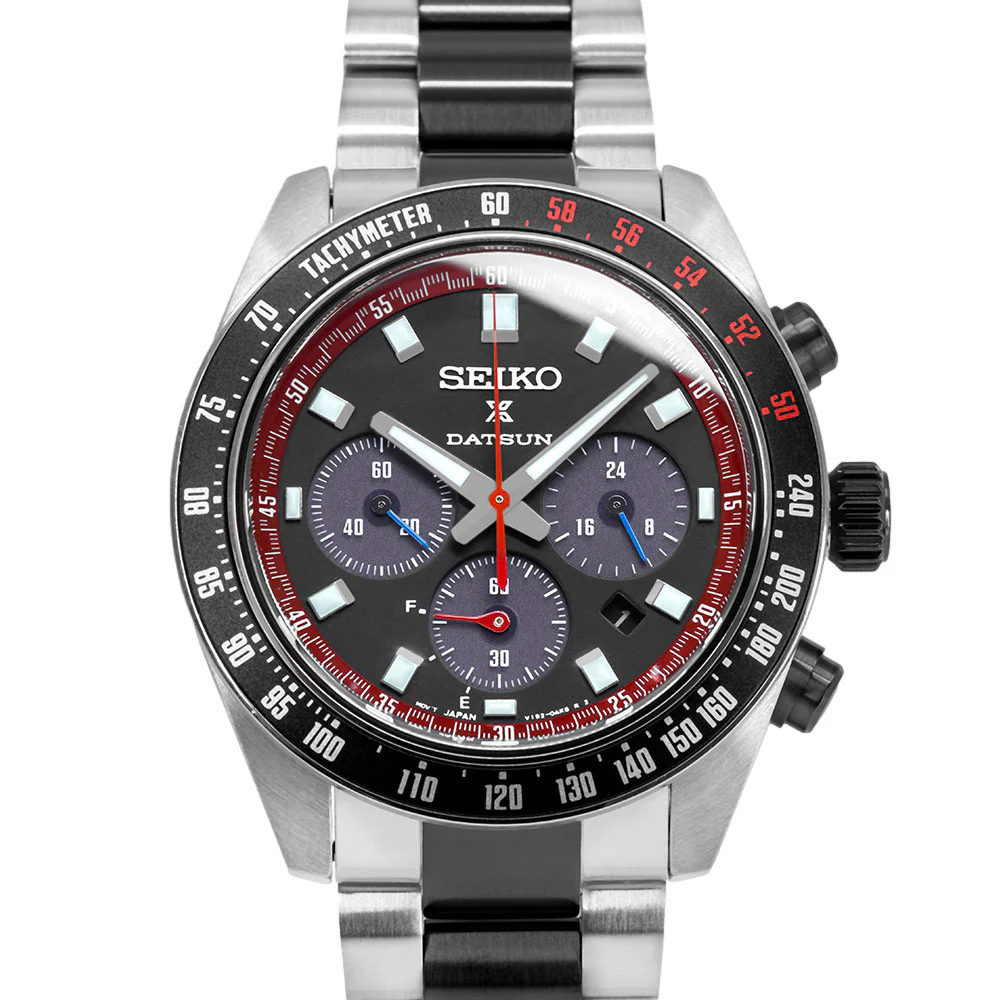 Seiko SSC957P1 Prospex Speedtimer Solar Datsun Ltd. Ed. - Image 3