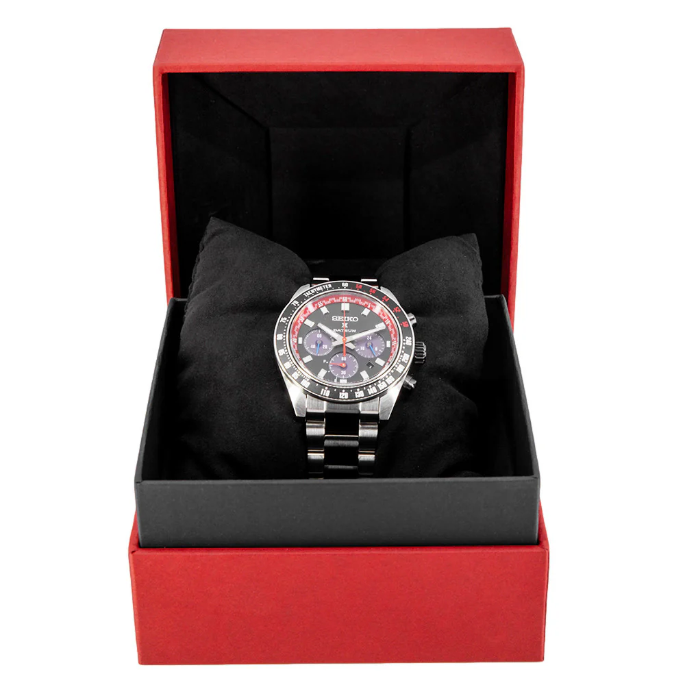 Seiko SSC957P1 Prospex Speedtimer Solar Datsun Ltd. Ed. - Image 8