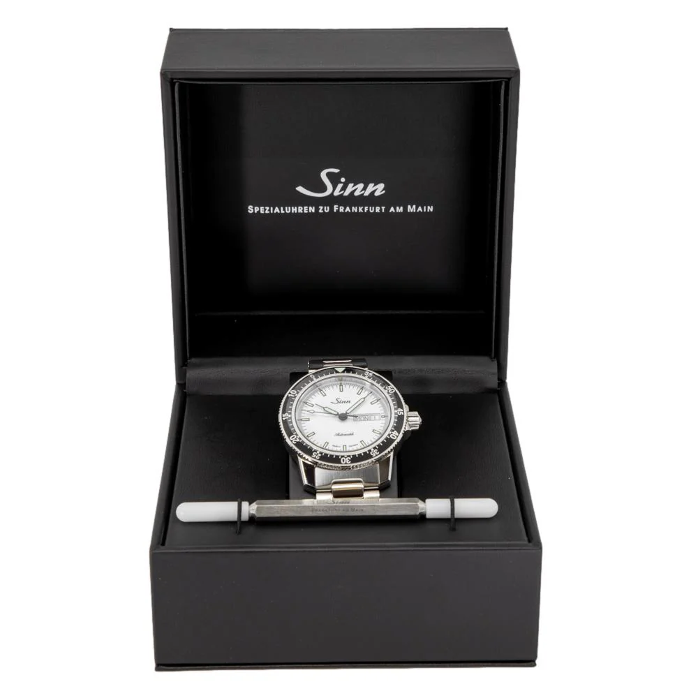 Sinn Men's 104.012 Pilot 104 St Sa I W White Dial Watch - Image 8