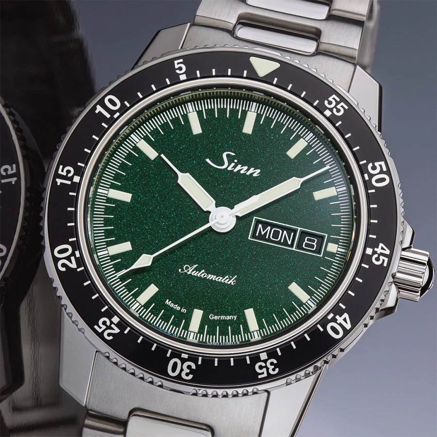 Sinn Men's 104 St Sa I MG Shimmering Green Dial Watch - Image 2