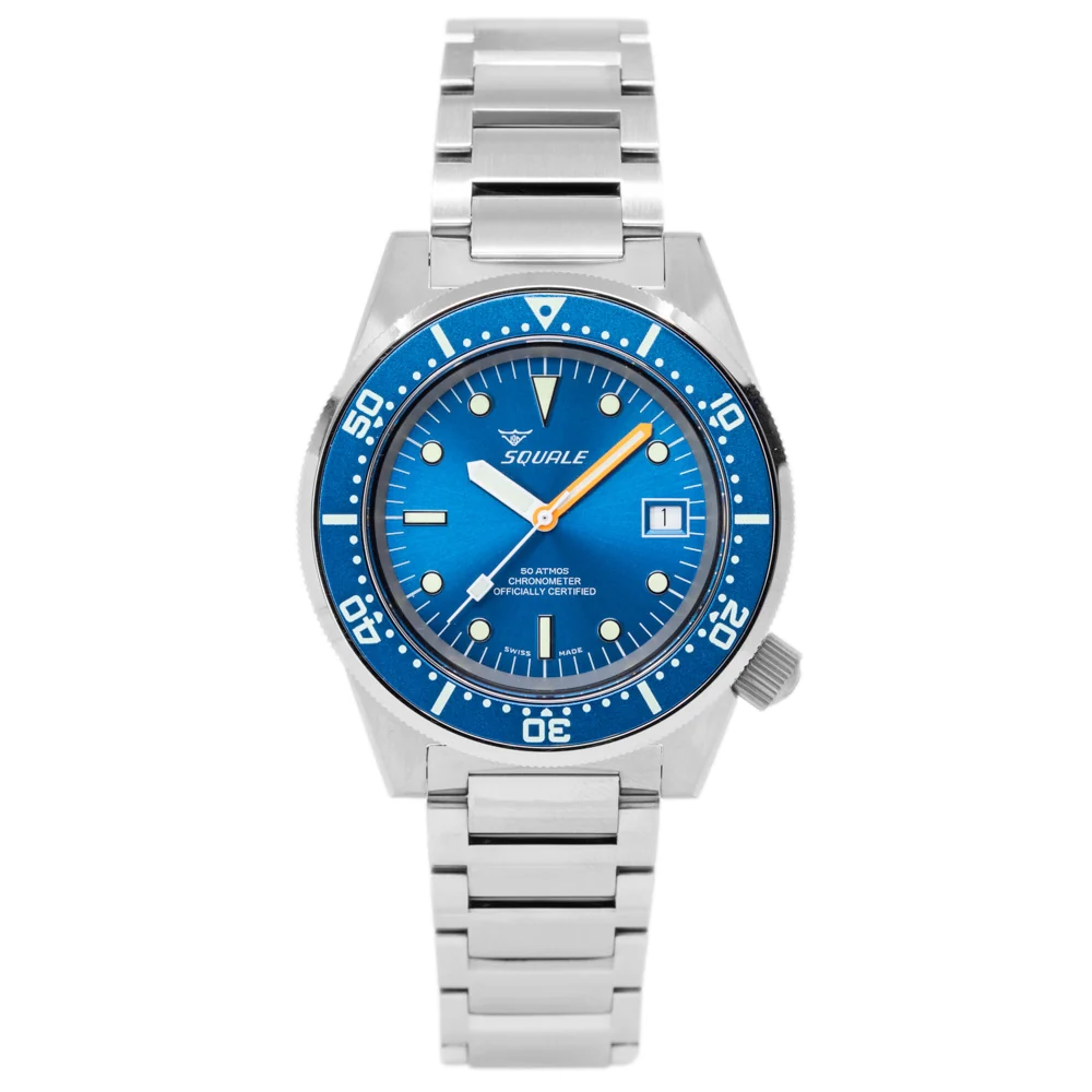 Squale Men's 1521COSOCN.SQ20B 1521 Ocean Blue Dial COSC Auto - Image 3