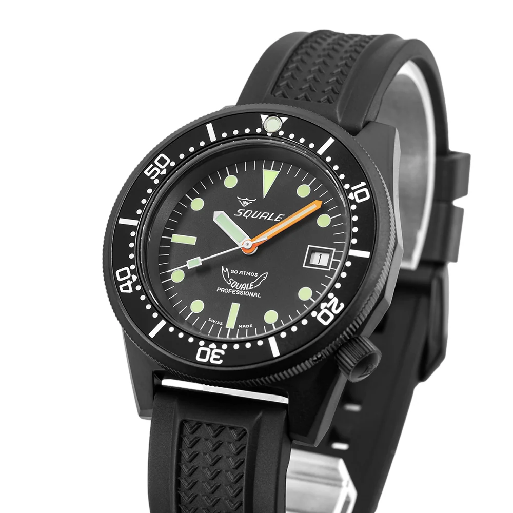 Squale Men's 1521PVD.VO 1521 Stainless Steel PVD Automatic - Image 11