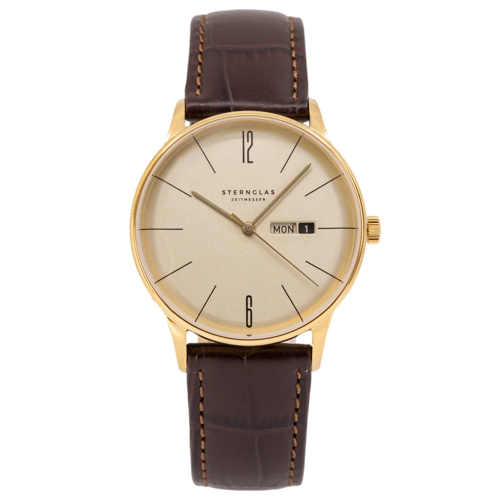 Sternglas Men's S01-BE14-HE01 Berlin 38mm Quartz - Image 3