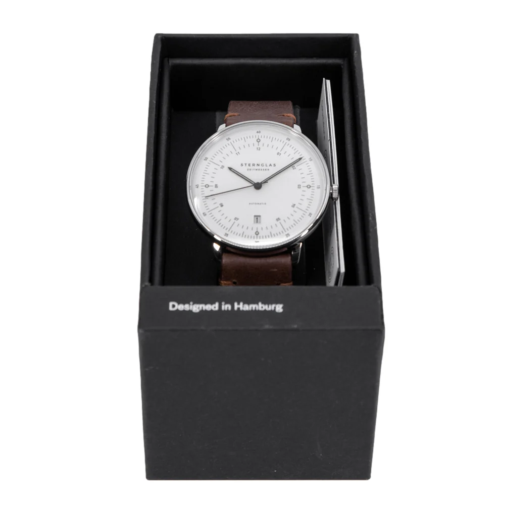 Sternglas Men's S02-HH10-VI11 Hamburg 42mm Automatic - Image 8