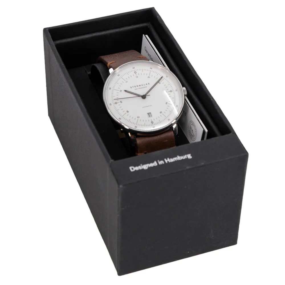 Sternglas Men's S02-HH10-VI11 Hamburg 42mm Automatic - Image 9