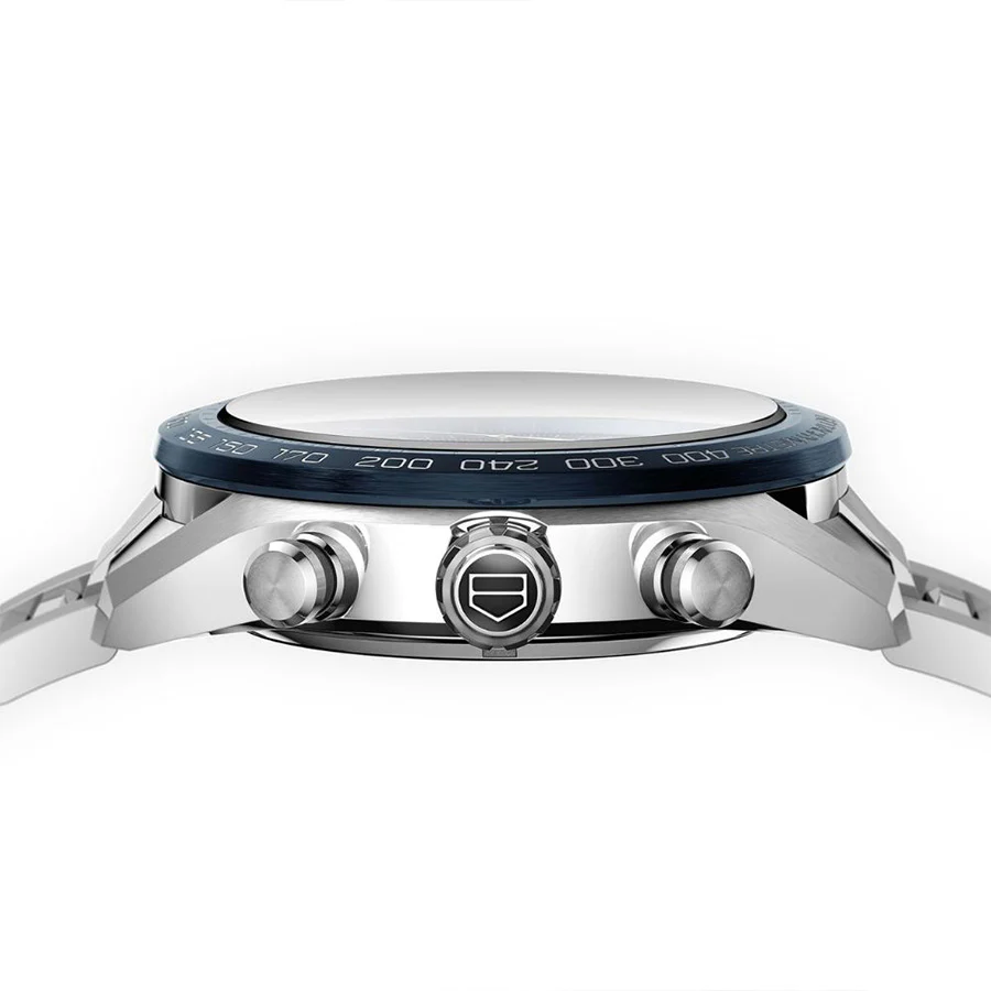 Tag Heuer CBN2A1A.BA0643 Carrera Blue Dial Chrono Watch - Image 5