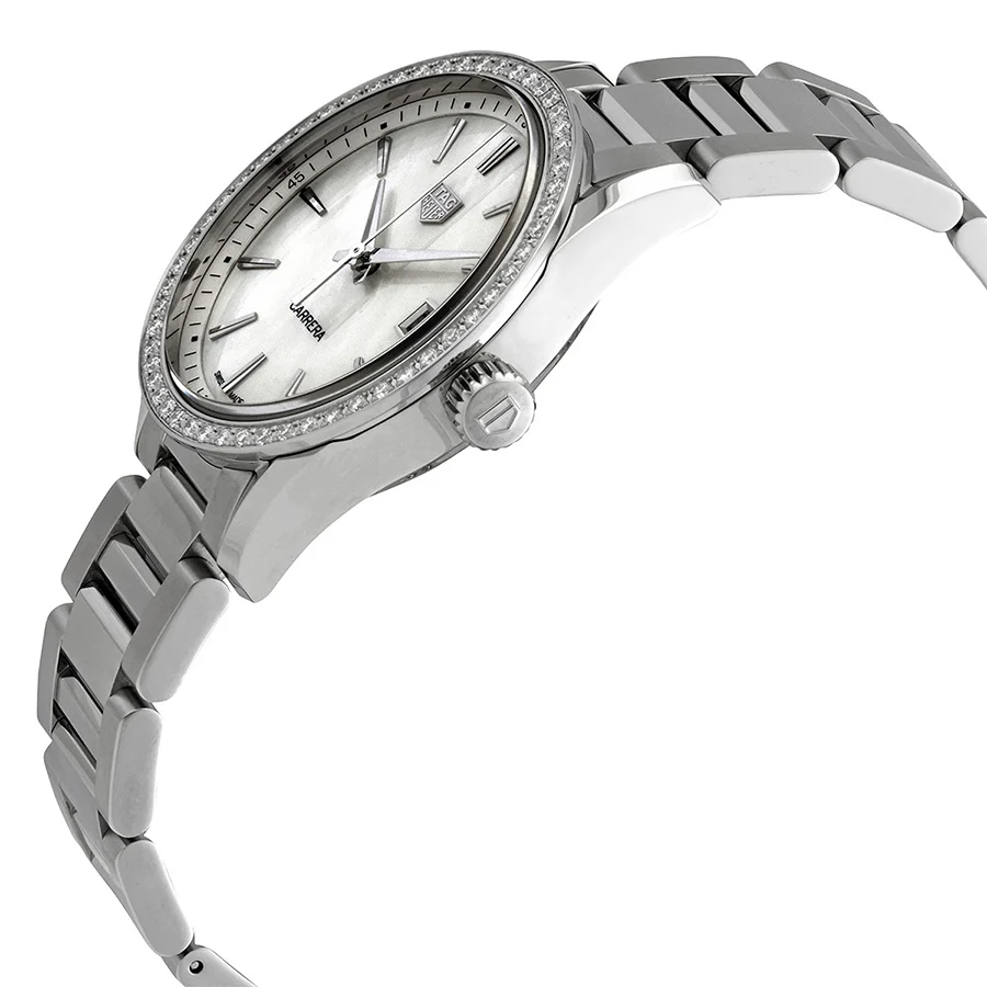 TAG Heuer Ladies WBK1316.BA0652 Carrera Diamonds Watch - Image 2