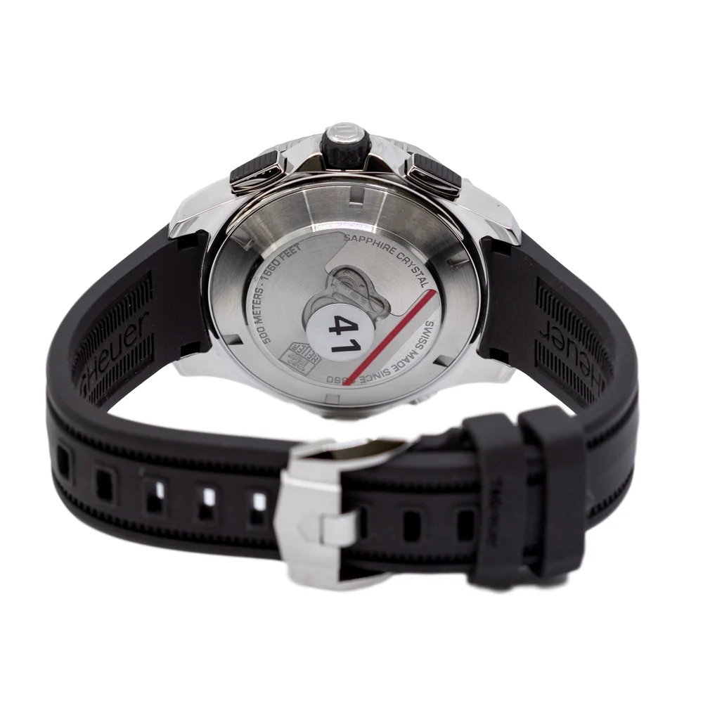 Tag Heuer Men's CAK2111.FT8019 Aquaracer Watch - Image 3