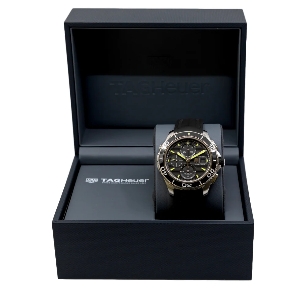 Tag Heuer Men's CAK2111.FT8019 Aquaracer Watch - Image 5