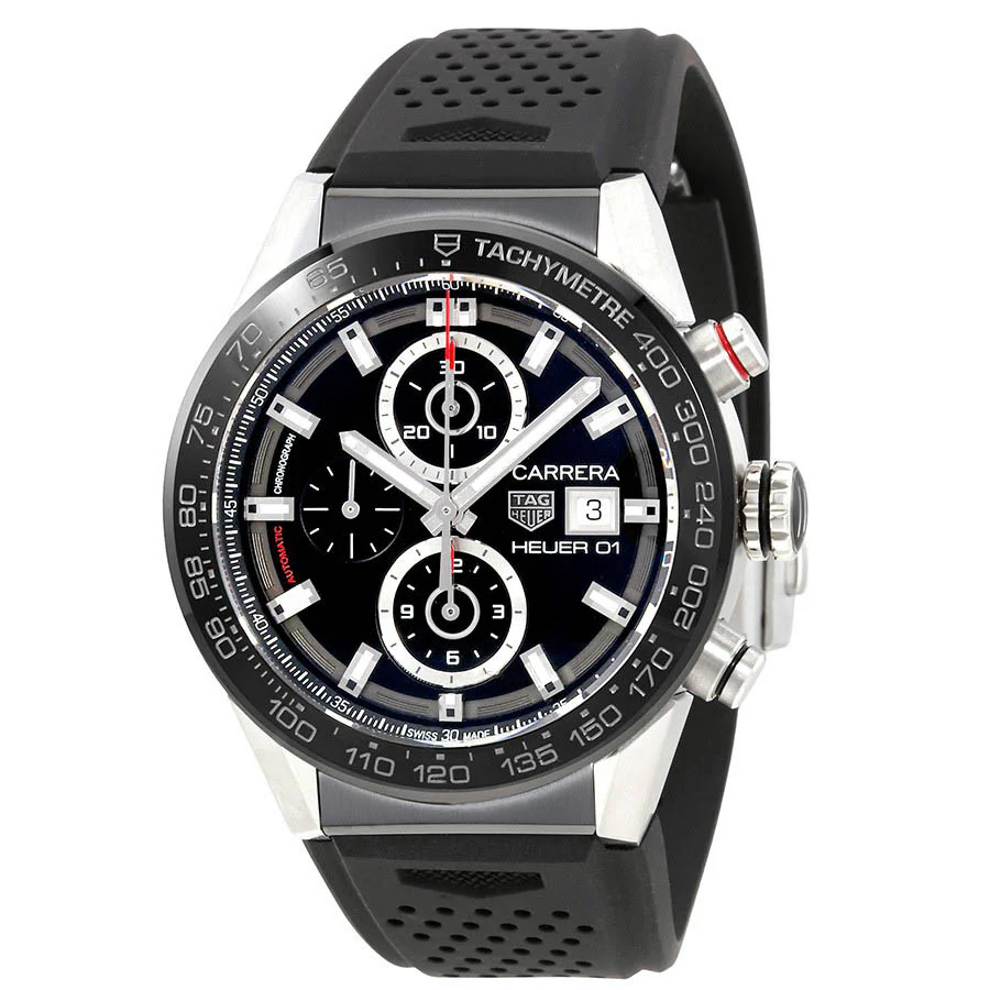 Tag Heuer Men's CAR201Z.FT6046 Carrera Chronograph Watch