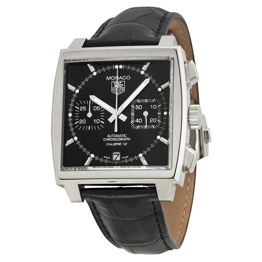TAG Heuer Men's CAW2110.FC6177 Monaco Calibre 12 Watch