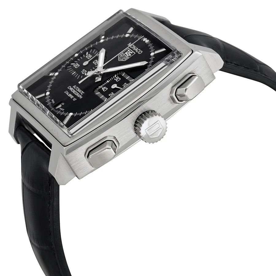 TAG Heuer Men's CAW2110.FC6177 Monaco Calibre 12 Watch - Image 2