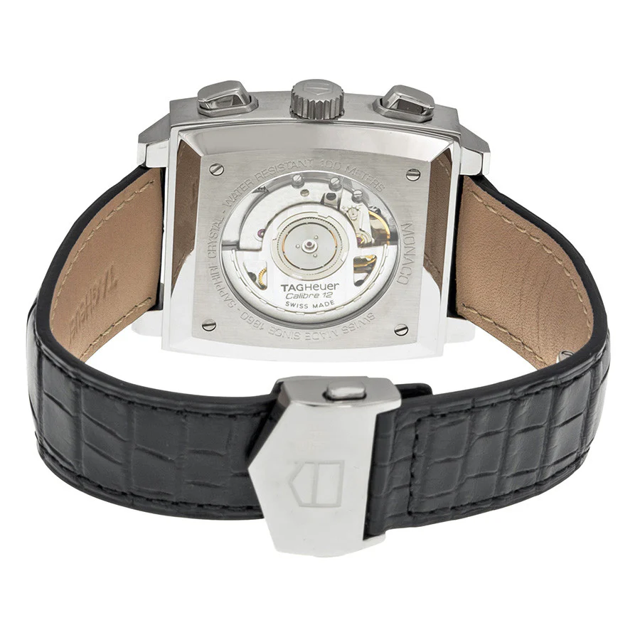 TAG Heuer Men's CAW2110.FC6177 Monaco Calibre 12 Watch - Image 3