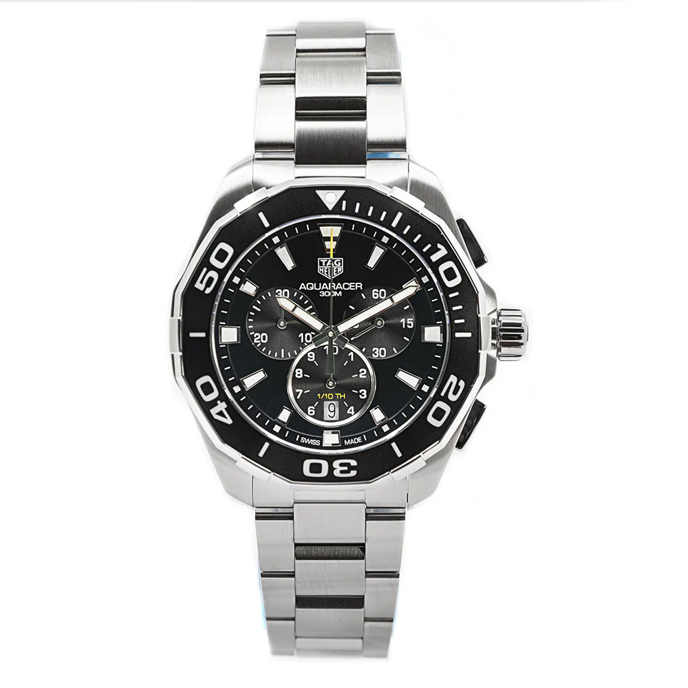 TAG Heuer Men's CAY111A.BA0927 Aquaracer Chronograph Watch - Image 2