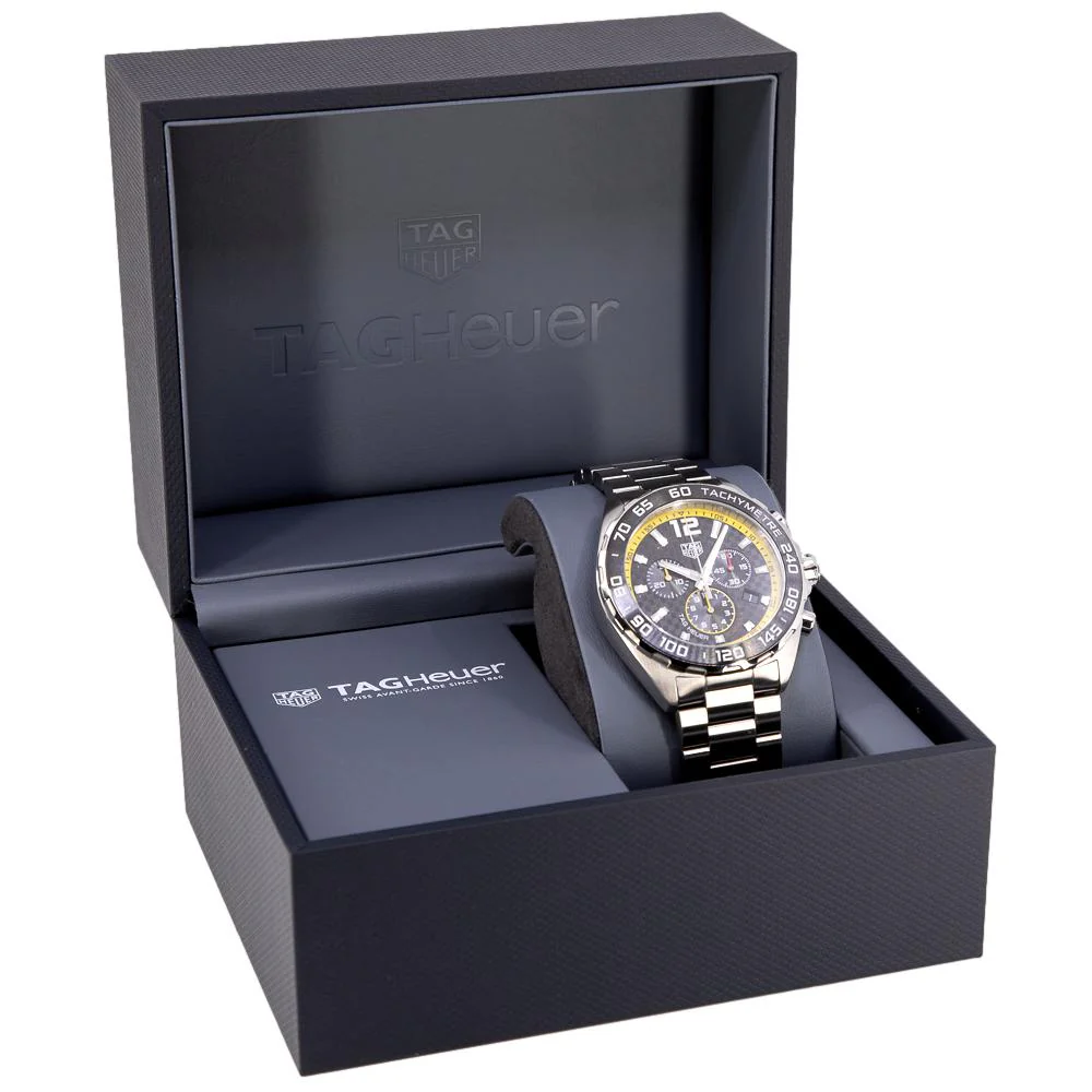 Tag Heuer Men's CAZ101AC.BA0842 F1 Chronograph Watch - Image 7
