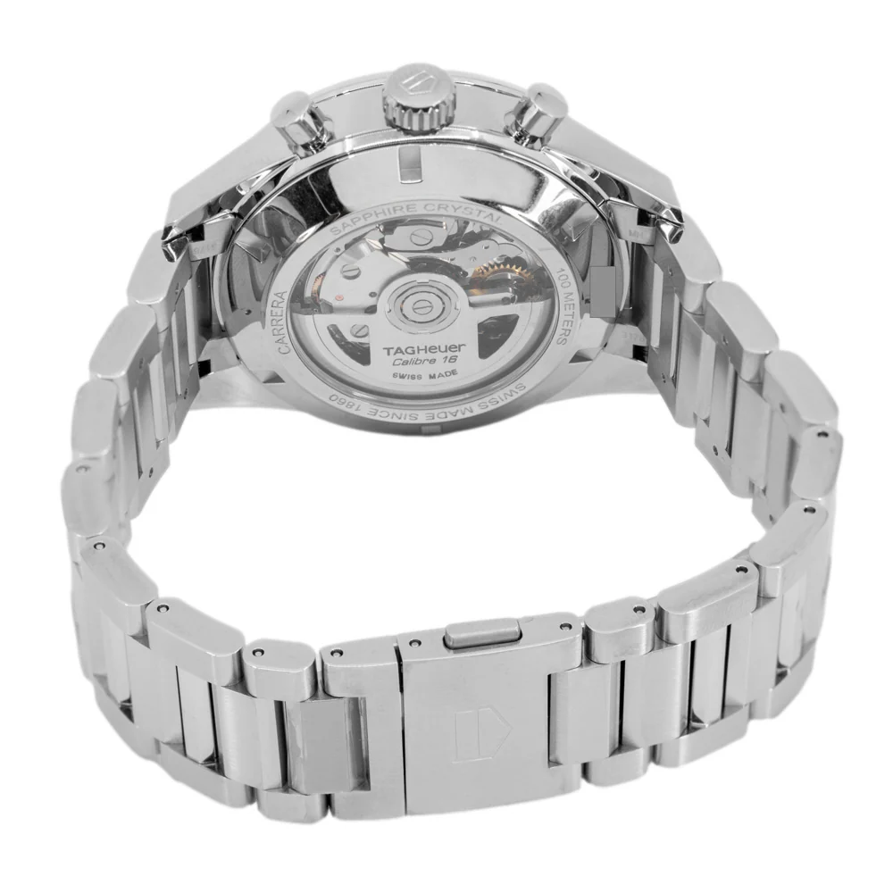 Tag Heuer Men's CBK2112.BA0715 Carrera Blue Dial Auto Watch - Image 6