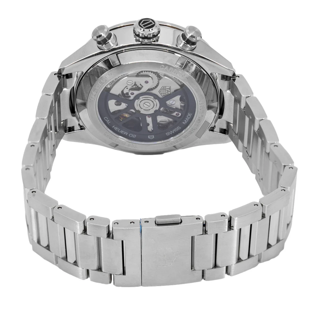 Tag Heuer Men's CBN2A10.BA0643 Carrera Chrono Green - Image 5