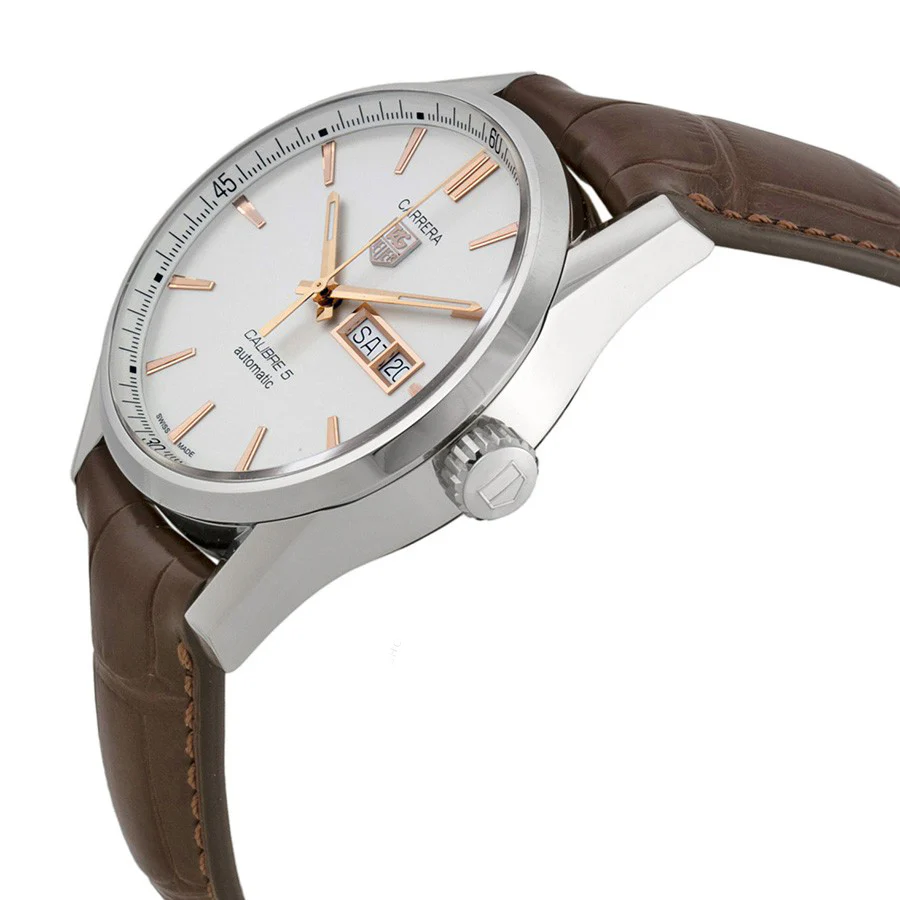Tag Heuer Men's WAR201D.FC6291 White Dial Watch - Image 2