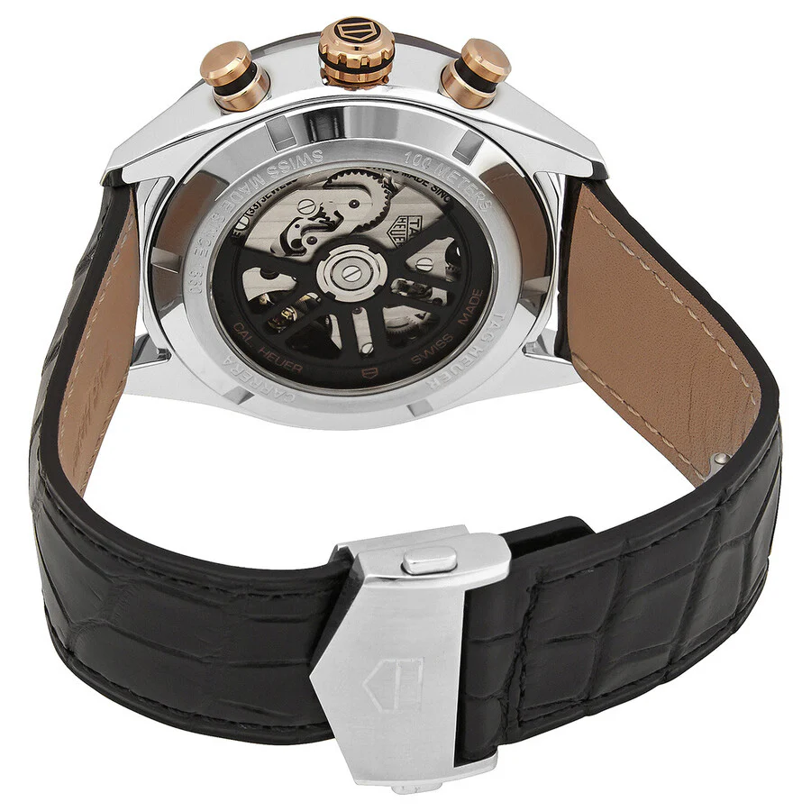 TAG Heuer Men's watchCBN2A5A.FC6481 Carrera  Steel Gold - Image 3