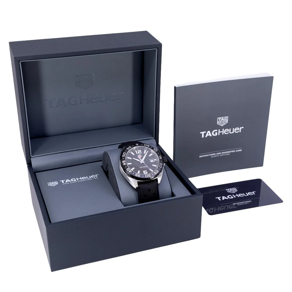 TAG Heuer Men's WAZ1110.FT8023 F1  Black Dial Watch - Image 10