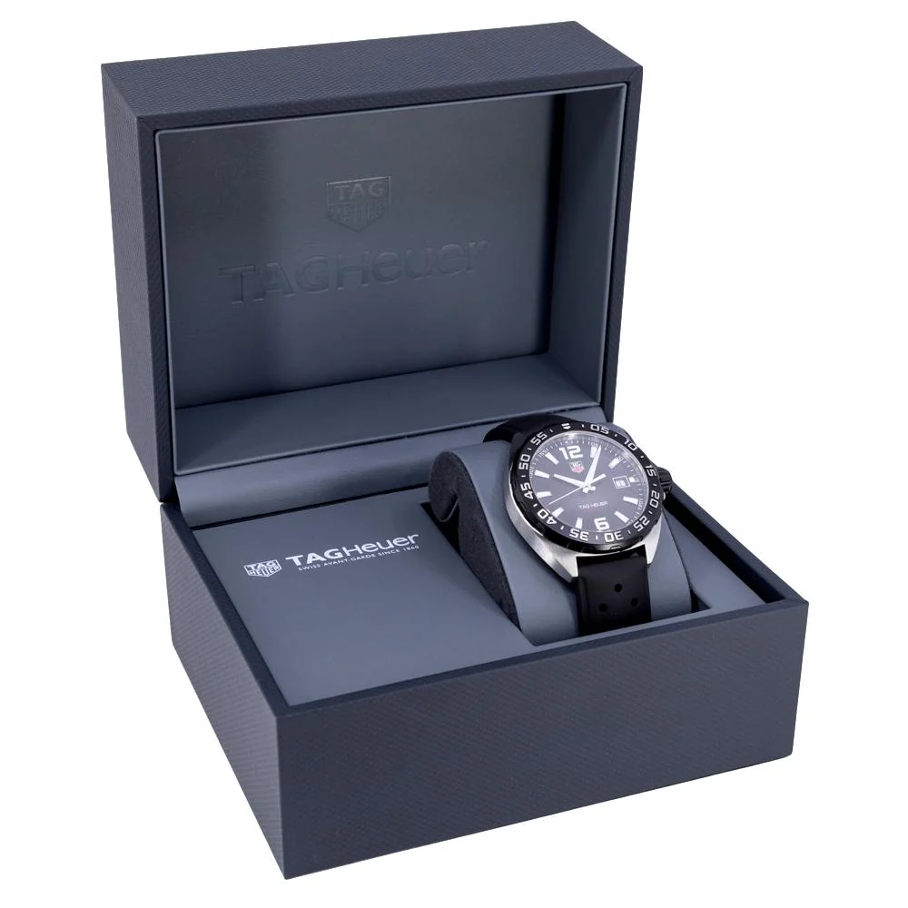 TAG Heuer Men's WAZ1110.FT8023 F1  Black Dial Watch - Image 8