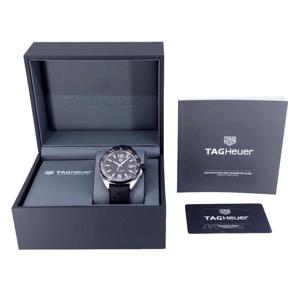 TAG Heuer Men's WAZ1110.FT8023 F1  Black Dial Watch - Image 9