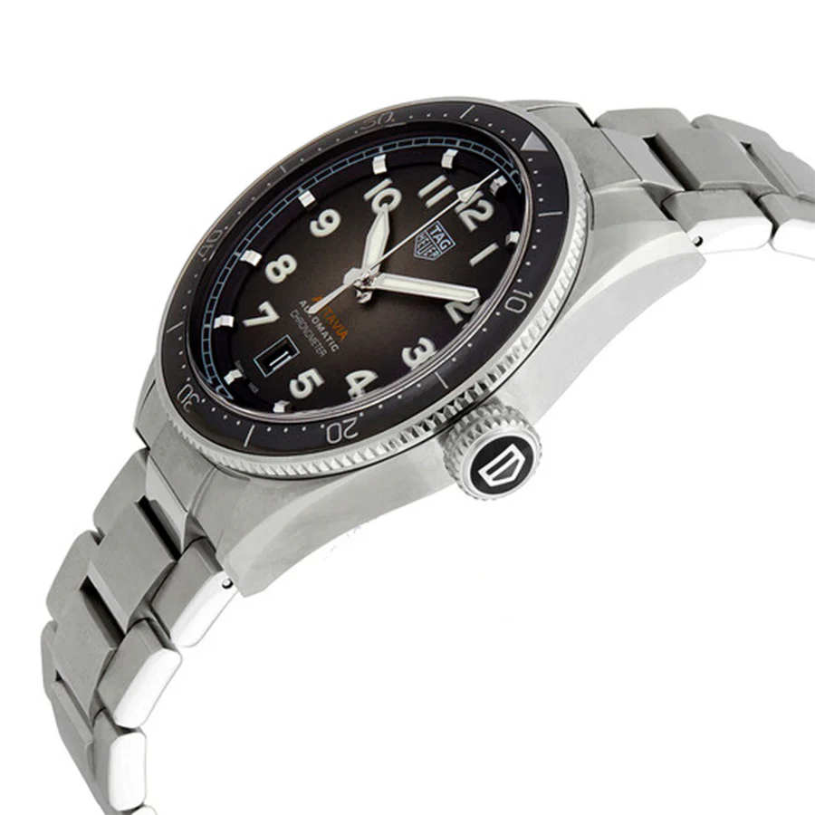 Tag Heuer Men's WBE5114.EB0173 Autavia Black Dial Watch - Image 2