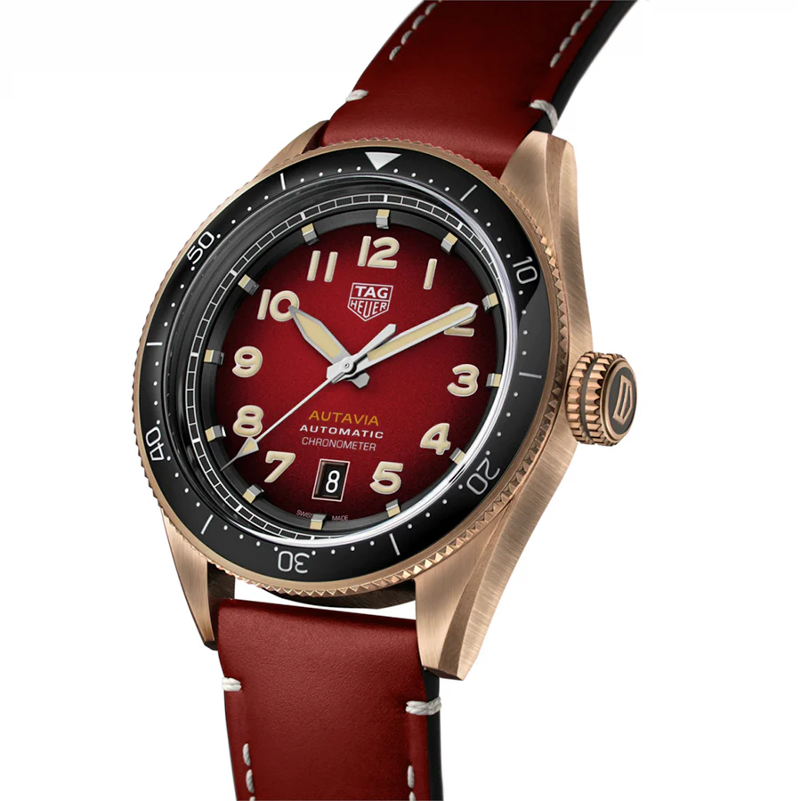 Tag Heuer Men's WBE5192.FC8300 Autavia Sp.Ed Red Watch - Image 2