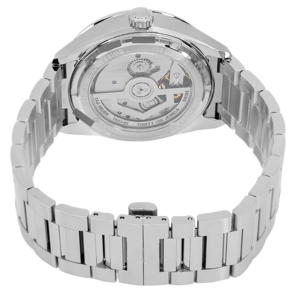 Tag Heuer Men's WDA2114.BA0043 Carrera Date Twin-Time Auto - Image 5
