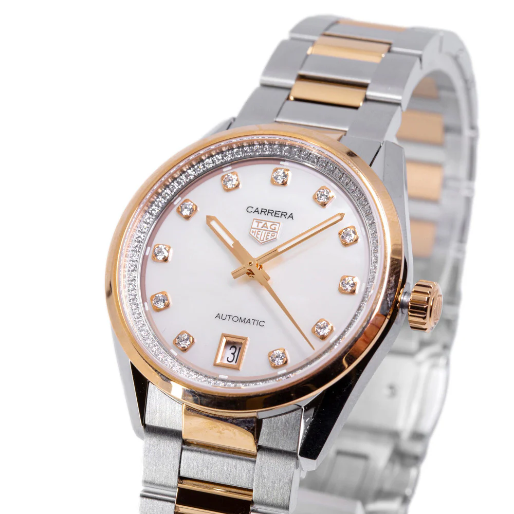 TAG Heuer WBN2351.BD0000 Carrera Automatic Date Woman's Watch - Image 4
