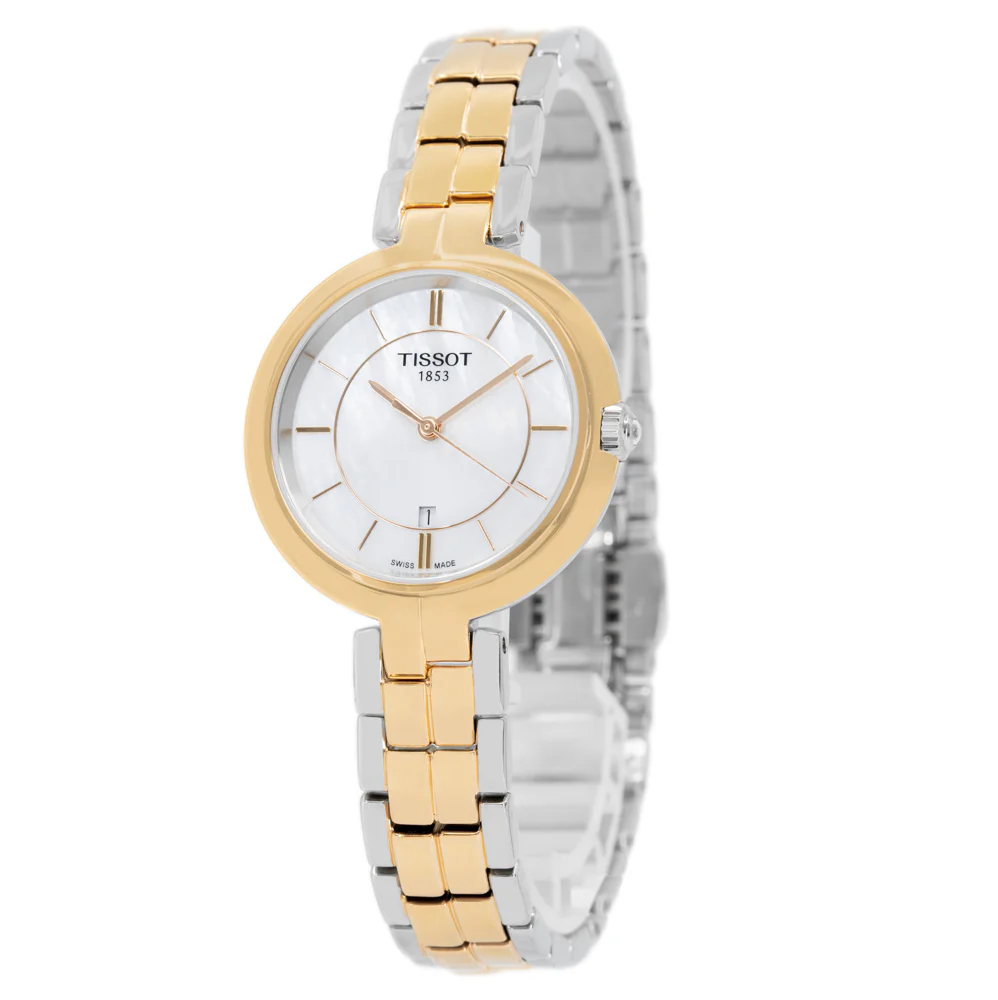 Tissot Ladies T094.210.22.111.00 Flamingo Mop Dial Watch