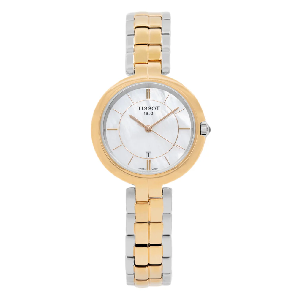 Tissot Ladies T094.210.22.111.00 Flamingo Mop Dial Watch - Image 2