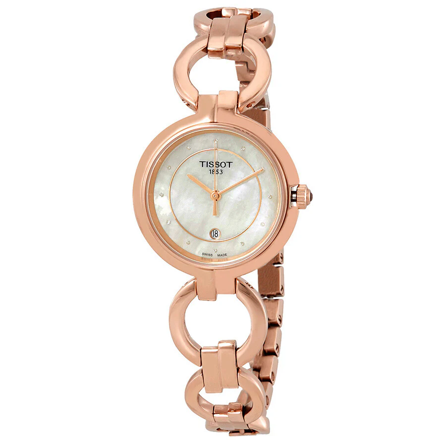 Tissot Ladies T094.210.33.116.01 Diamond Set Flamingo Watch