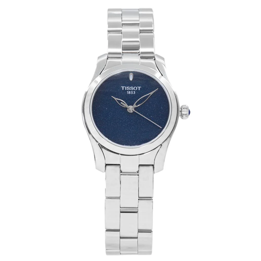 Tissot Ladies T112.210.11.041.00 T-Wave Blue Dial Watch - Image 3